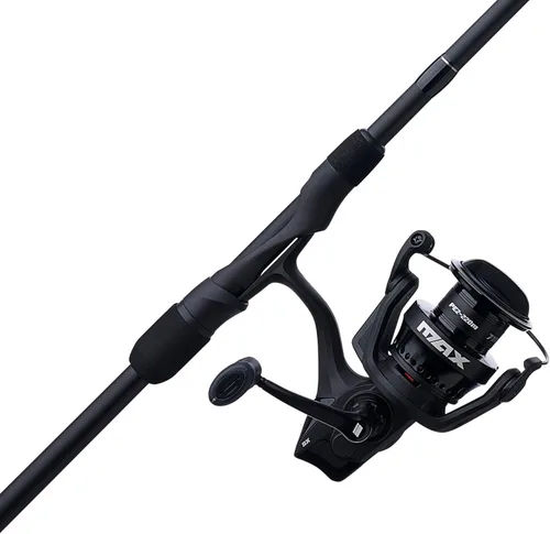 Miniatura 13 de Abu Garcia Combo de carrete giratorio y caña de pescar Max SX