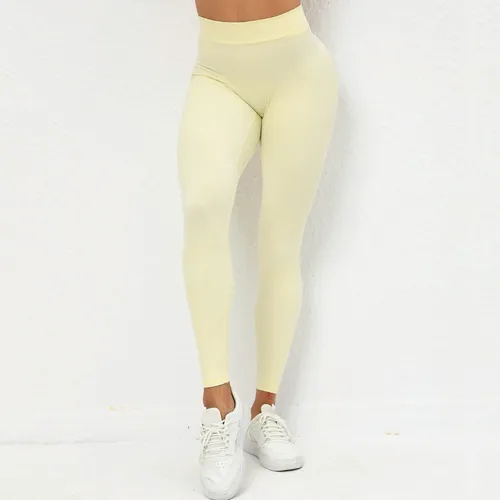 Miniatura 5 de ADJHDFH Leggings con espalda en V para mujer, mallas de cintura alta para entrenamiento, gimnasio, yoga, pantalones de yoga para mujer