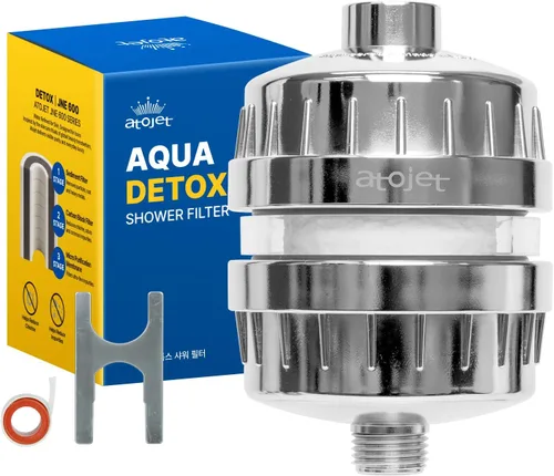 Filtro de ducha Aqua Detox influenciado por la tradición de belleza de Corea, alivia la sequedad y la irritación mientras mejora la salud de la piel