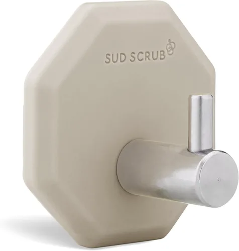 Miniatura 9 de Sud Scrub® Gancho antimicrobiano para ducha, ganchos autoadhesivos para pared de ducha, ganchos de pared removibles resistentes, ganchos adhesivos