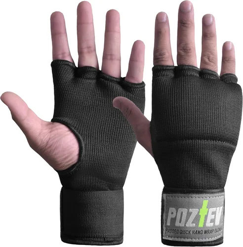 Miniatura 8 de Vendas de mano de boxeo para hombres y mujeres - Vendas rápidas de boxeo, guantes internos, vendas de mano para kickboxing, soporte para nudillos