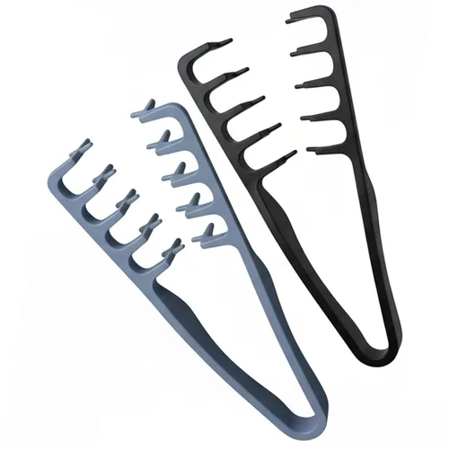 Peine de textura, peine de peinado de textura, peines de cabello de dientes anchos voluminosos, diseño plegable de viaje, herramienta de peinado de