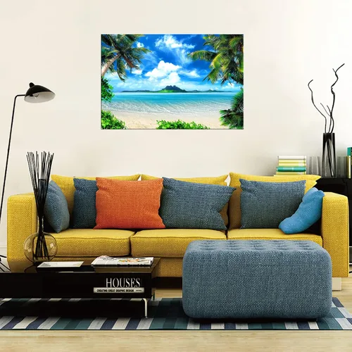 Miniatura 17 de Lienzo de pintura de arte abstracto para colgar en la pared, ideal para la decoración del hogar, de habitaciones, salas, baños y más