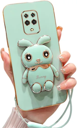 Miniatura 10 de Funda compatible con Redmi Note 9S Funda de teléfono TPU Silicona Soporte galvanizado Suave Durable Caída Protección a prueba de golpes para Redmi 7