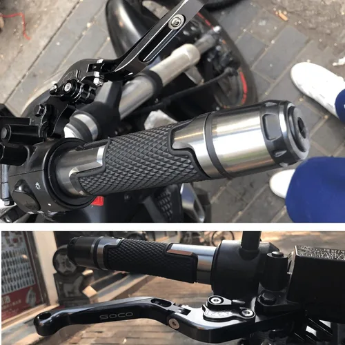 Miniatura 3 de Para Kawasaki Ninja H2R Supersport 2015 2016 motocicleta embrague palanca de freno extensible ajustable plegable manillar mano agarraderas