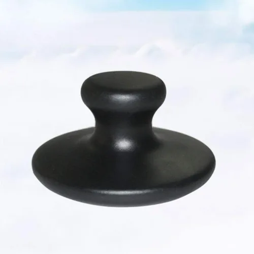 Miniatura 8 de Healifty 2 piezas de piedras calientes en forma de hongo, cálidas, lava natural, basalto, roca caliente, guasha, herramientas para cuerpo y cara