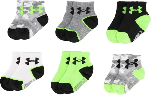 Miniatura 5 de Under Armour Paquete múltiple de calcetines impresos para niños