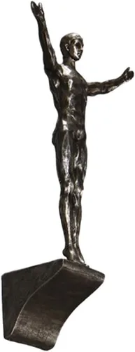 IMIKEYA Arte de pared colgante de buceo vintage, escultura de resina de estilo industrial retro para sala de estar y decoración de bar, figura única