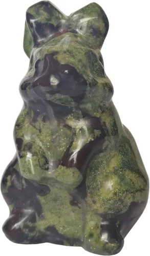 Miniatura 19 de Estatua de conejo tallada a mano de jade amarillo natural, cristales de 1.5 pulgadas y piedras curativas