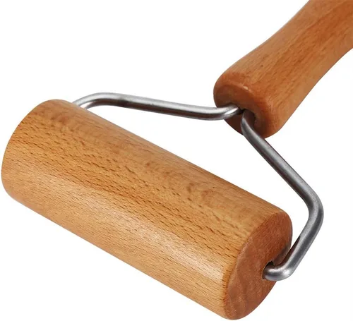Miniatura 9 de Rodillo de pastelería y pizza Baker Roller Utensilios de cocina de madera para hornear (2)
