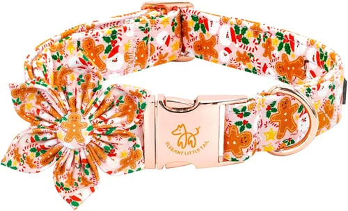 Miniatura 41 de Elegant little tail Collar de perro de San Patricio con flor, collares de perro con flores, trébol verde, regalo para mascotas, collares ajustables