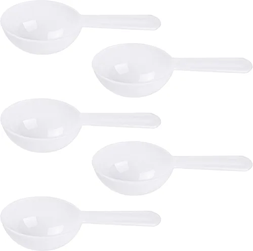 Miniatura 11 de AUEAR, Paquete de 5 cucharadas cucharadas de café de medición de plástico para leche en polvo y especias de semillas de frutas