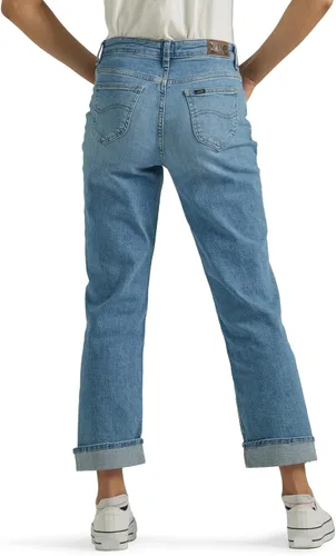 Miniatura 3 de Lee Jeans estilo boyfriend de talle medio para mujer