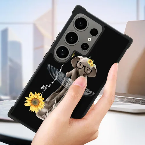 Miniatura 664 de CARLOCA Funda compatible con Samsung Galaxy S22 Ultra, diseño gráfico de Star Howling Wolfs Samsung Galaxy S22 Ultra, diseño gráfico, a prueba