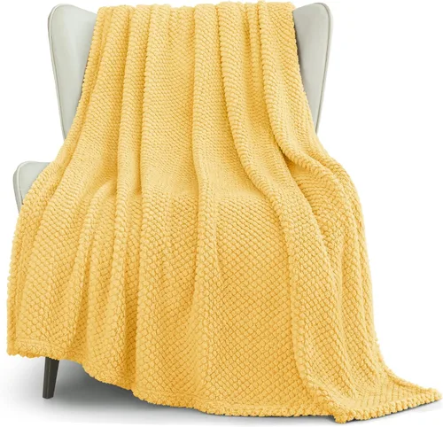 Miniatura 17 de Whale Flotilla Manta de forro polar extra grande para sofá, 50 x 70 pulgadas, manta jacquard suave y esponjosa para todas las estaciones, ligera