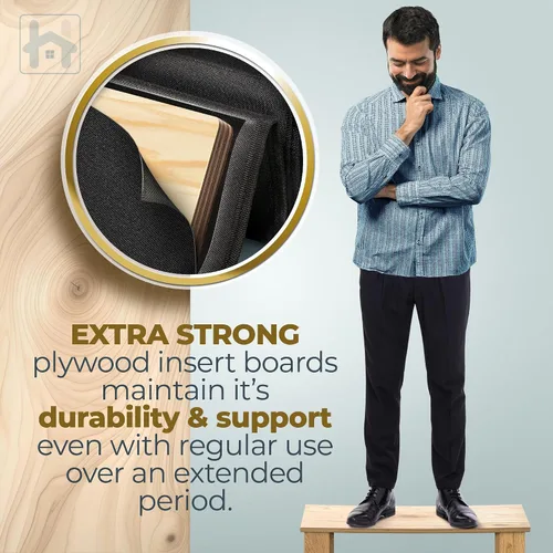 Miniatura 6 de Golden Home Essentials Soporte de sofá resistente para cojines caídos, tablero de cojín de sofá extra ancho de 21.5 x 72 pulgadas, tablero