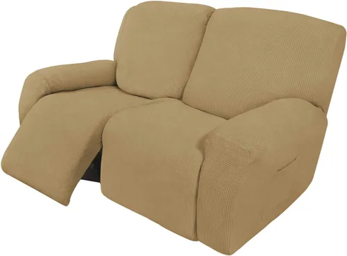 Miniatura 45 de Easy-Going - Funda elástica para sofá reclinable y sofá cama, 6 piezas, protector de muebles, suave, parte inferior elástica, tela jacquard