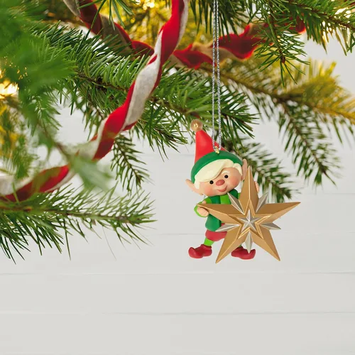 Miniatura 6 de Adorno Navideño Hallmark Keepsake 2023, Podadores de Árboles del Polo Norte, Regalos para Ella