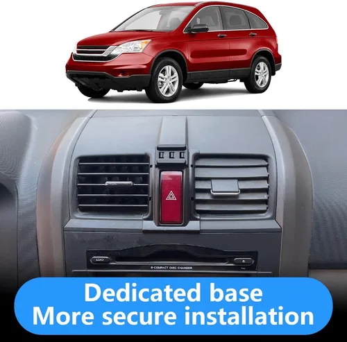 Miniatura 4 de LUNQIN - Soporte para teléfono de coche para Honda CR-V CRV 2007 2008 2009 2010 2011 Auto Interior Accesorios Mejor Teléfono Celular Soporte