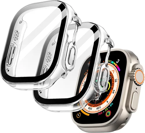 Miniatura 44 de JETech Funda con protector de pantalla para Apple Watch SE 3/2/1 (2025/2022/2020)/Series 6 5 4 de 1.575 pulgadas, cubierta protectora total, Negro