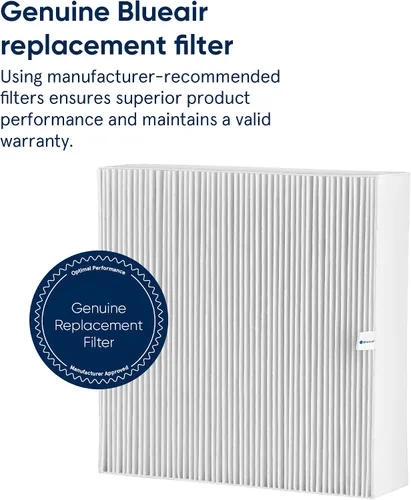 Miniatura 2 de Blueair Blue Pure Fan - Filtro de repuesto genuino para ventilador, filtro de partículas para contaminantes grandes como polen y polvo