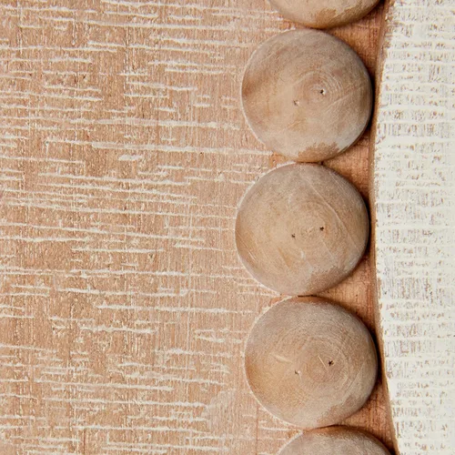 Miniatura 5 de Espejo de pared redondo decorativo de madera