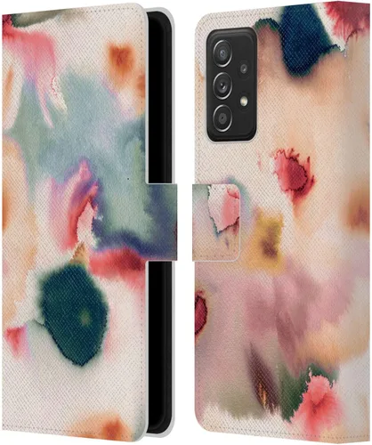 Miniatura 13 de Head Case Designs Officially Licensed Ninola Color Joy Pattern Abstract Leather Wallet Case Compatible with Samsung Galaxy A53 5G (2022)