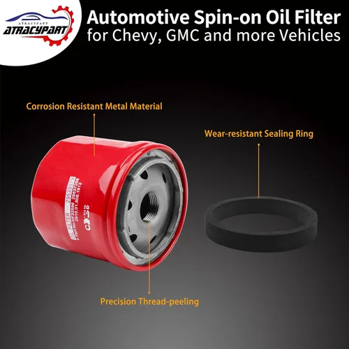 Miniatura 5 de Filtro de transmisión compatible con Allison 1000 2000 2400 Series, motor Duramax Diesel 6.6L, 01-19 Chevy Silverado/GMC Sierra 2500HD, 03-09
