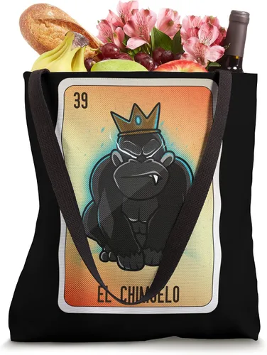 Miniatura 4 de El Chimuelo Mexican Slang Chicano Bingo Cards Tote Bag