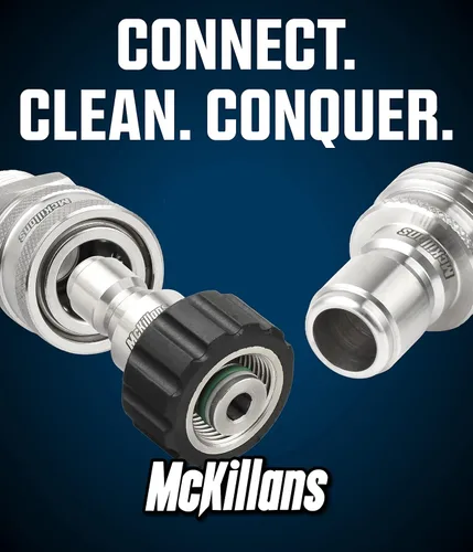 Miniatura 6 de McKillans® M22-15mm - Juego de conexión rápida para lavadora a presión, M22-15mm a desconexión rápida macho hembra de 3/8" para lavadora de potencia