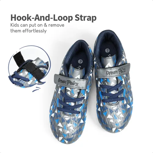Miniatura 3 de DREAM PAIRS Zapatos de fútbol para niños y niñas, zapatos de fútbol para niños pequeñosniños grandes