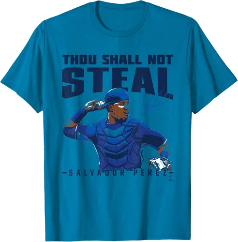 Miniatura 7 de Salvador Perez Thou Shall Not Steal - Camiseta, gris, S
