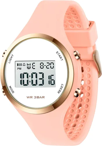 Miniatura 43 de Women LED Display Elecreonic Watch Fashion Chrono Alarm Digital Clock Woman Outdoor Sport Wirstwatch