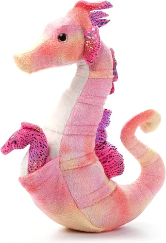 The Petting Zoo Peluche de caballito de mar, regalos para niños, animales marinos Wild Onez, juguete de peluche de caballito de mar para papá y
