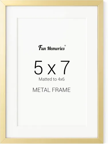 Miniatura 33 de Portarretratos de metal de 16 x 20 pulgadas con paspartú de 11 x 14 pulgadas, acabado de aluminio cepillado, parte delantera de vidrio templado