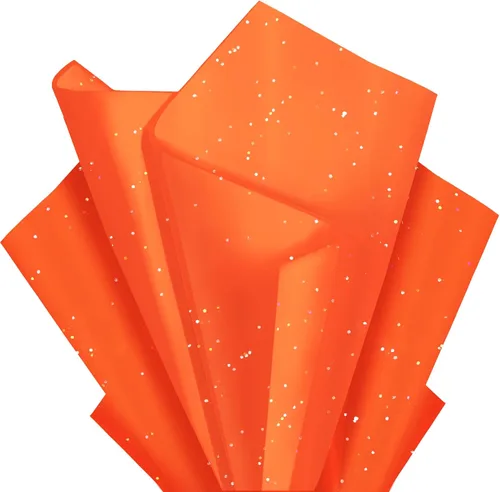 Miniatura 15 de Papel de seda blanco con purpurina para bolsas de regalo, 36 hojas de 14 x 20 pulgadas, papel de regalo reciclable para bodas, cumpleaños