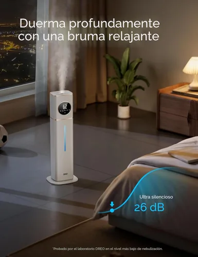 Miniatura 6 de DREO HM735S - Humidificador inteligente de 11 L, habitación grande, 700 pies cuadrados, humidificadores de aire de niebla fría 100H para dormitorio