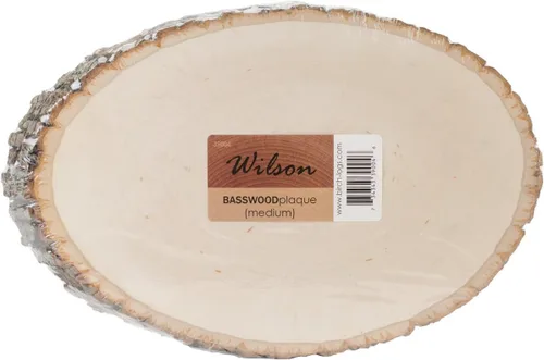 Miniatura 7 de Wilson Placa de tilo (redonda/ovalada) caja de valor de cantidad a granel (pequeña (5-7 pulgadas de diámetro) paquete de 20