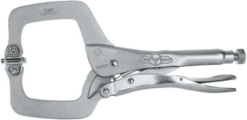 Miniatura 12 de IRWIN VISE-GRIP - Alicates de soldadura, liberación rápida, abrazadera en C con almohadillas giratorias, 11 pulgadas (IRHT82586)