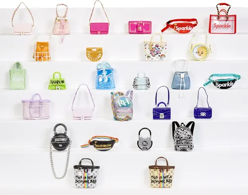 Miniatura 7 de Rainbow High - Mini Accesorios Studio Bags 25+ de gama alta Mystery Surprise Fashion Collectibles. Mezcla y combina en muñecas de moda. Gran regalo