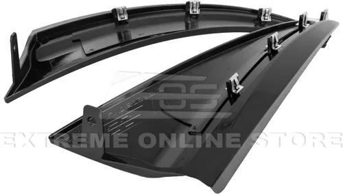 Miniatura 8 de Reemplazo para todos los modelos Chevrolet Corvette C7 2014-2019 GM Factory XL - Par de protectores contra salpicaduras laterales traseros