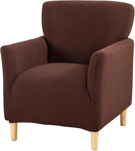 Miniatura 102 de HAOYONG - Funda elástica de terciopelo para silla de banquete, fundas para sillas de 1 pieza, fundas para sillones de sofá, funda suave para sillón