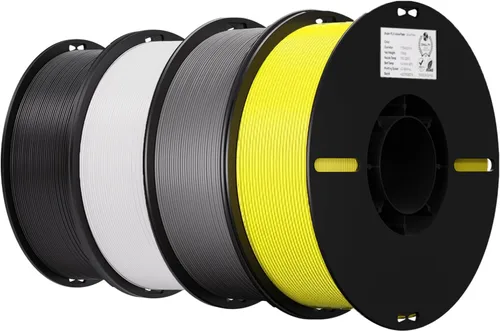 Miniatura 50 de Creality Filamento PLA+ Negro 1.75mm, filamento para impresora 3D de alta resistencia y sin enredos, embalaje al vacío, filamento para impresión 3D