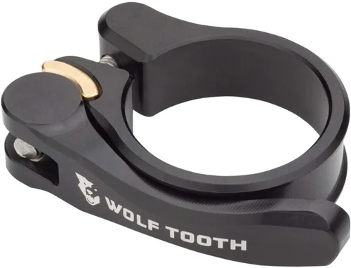 Miniatura 10 de Wolf Tooth Abrazadera de tija de sillín de liberación rápida QR - 1.126 in, verde