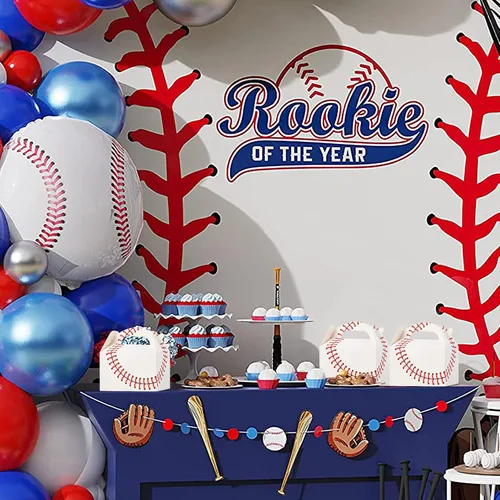 Miniatura 6 de CCINEE Cajas de regalo de béisbol, 16 unidades, temática deportiva, caja de regalo de fiesta de 6.2 pulgadas, bolsas de cartón para niños, adultos