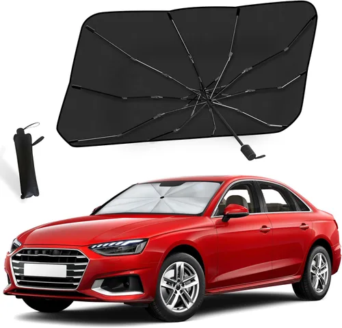 EcoNour - Parasol para el parabrisas del automóvil, plegable, y reflector, bloquea y protege de los rayos ultravioleta, mantiene tu vehículo fresco