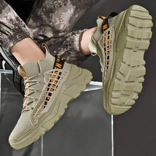 Miniatura 6 de XIDISO - Zapatos deportivos modernos para hombre, informales, para correr o caminar