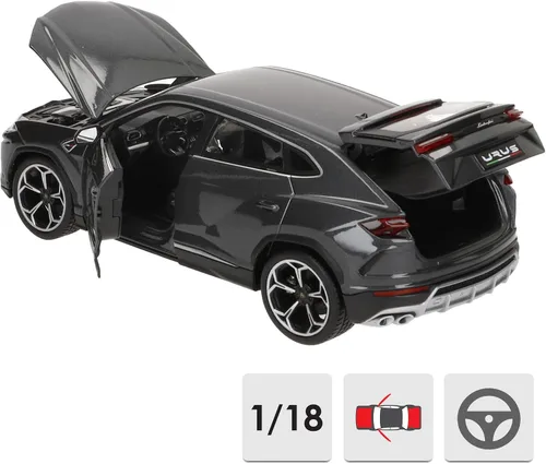Miniatura 2 de Bburago B18-11042Y 1:18 Lamborghini Urus, Gris