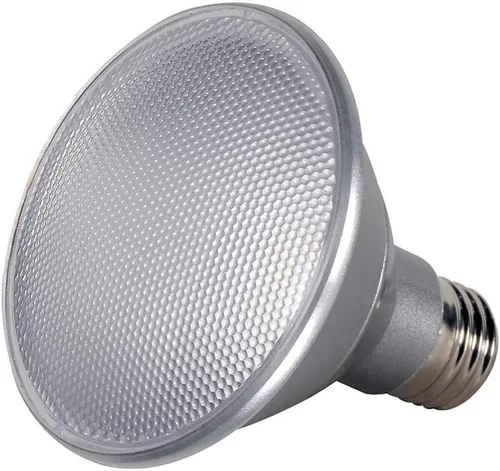 Miniatura 18 de Satco S9406 Par20 LED 3000K 40 pies de haz de luz de base media, 7 W Blanco suave