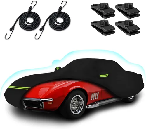 Miniatura 15 de Fundas de automóvil para Volkswagen New Beetle 1998-2025 de 2 puertas, impermeable para todo tipo de clima, cubierta completa de automóvil 210T